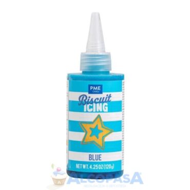 GLASEADO PARA GALLETAS PME AZUL (BOTE 120g)