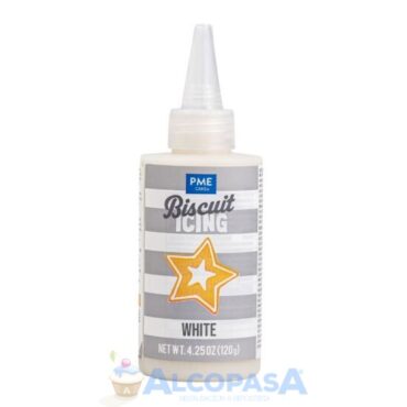 GLASEADO PARA GALLETAS PME BLANCO (BOTE 120g)