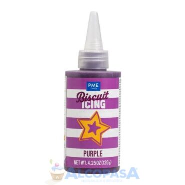 GLASEADO PARA GALLETAS PME MORADO (BOTE 120g)