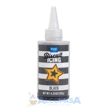 GLASEADO PARA GALLETAS PME NEGRO (BOTE 120g)