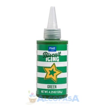 GLASEADO PARA GALLETAS PME VERDE (BOTE 120g)