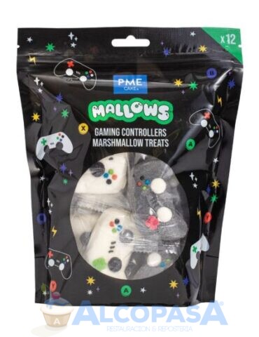 MARSHMALLOW GAMER PME (BOLSA 12Uds)