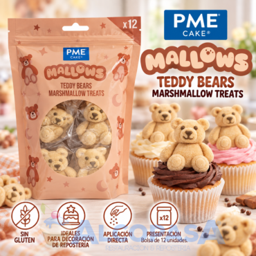 MARSHMALLOW OSITOS PME (BOLSA 12Uds)