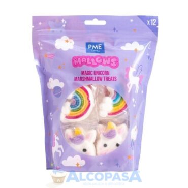 MARSHMALLOW UNICORNIO PME (BOLSA 12Uds)