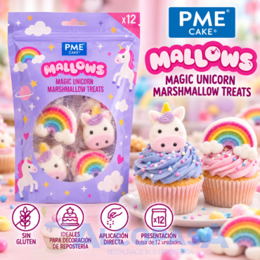 MARSHMALLOW UNICORNIO PME (BOLSA 12Uds)