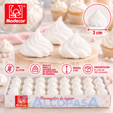 MERENGUITOS BLANCOS 20300G (CAJA 360Uds)