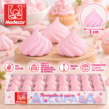 MERENGUITOS ROSA 20300B (CAJA 360Uds)