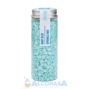 MEZCLA DE SPRINKLES PME AZUL BEBE (BOTE 76g)