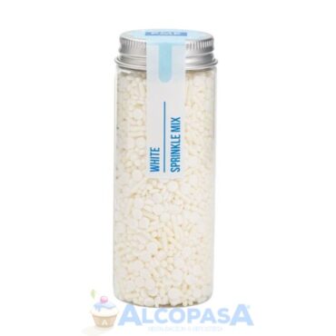 MEZCLA DE SPRINKLES PME BLANCO (BOTE 76g)