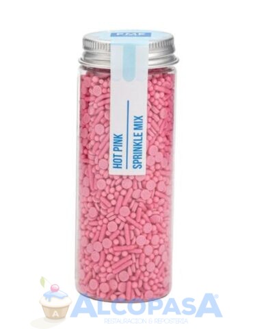 MEZCLA DE SPRINKLES PME ROSA FUCSIA (BOTE 76g)