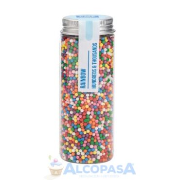 MINI PERLAS - SPRINKLES PME ARCOIRIS (BOTE 86g)