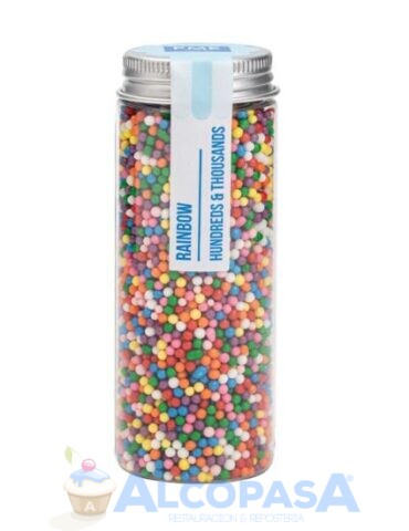 MINI PERLAS - SPRINKLES PME ARCOIRIS (BOTE 86g)