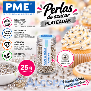 PERLAS PLATEADAS Nº1 Ø0.4CM (BOTE 25g)