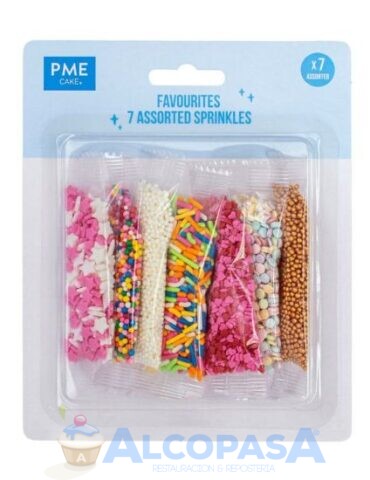 SPRINKLES SURTIDOS PME FAVORITOS 7 MODELOS (48g)