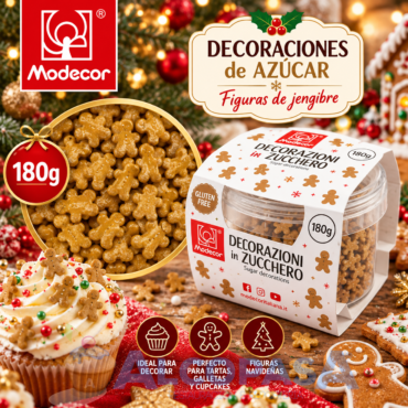SPRINKLES MUÑECOS JENJIBRE MODECOR (BOTE 180g)