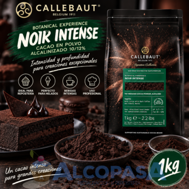 CACAO EN POLVO BLACK INTENSE BARRY (BOLSA 1Kg)
