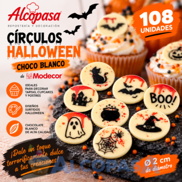 CHOCOLATINA BCO. HALLOWEEN MODECOR 9 MOD (109 UDS)