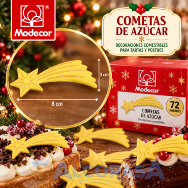 COMETA DE AZÚCAR MODECOR (CAJA 72Uds)