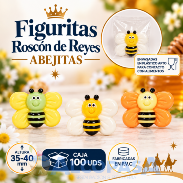 FIGURITAS ROSCÓN "ABEJITAS" 589 (CAJA100Uds)
