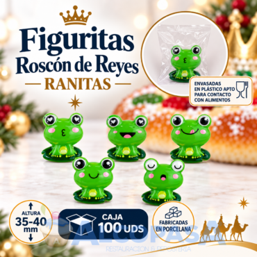 FIGURITAS ROSCÓN "RANITAS" 687 (CAJA100Uds)