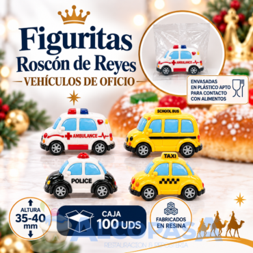 FIGURITAS ROSCÓN "VEHIC. OFICIO" 714 (CAJA 100Uds)