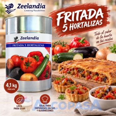 FRITADA DE HORTALIZAS (LATA 4,1Kg)