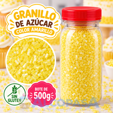 GRANILLO AZÚCAR AMARILLO (BOTE 500g)