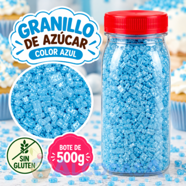 GRANILLO AZÚCAR AZULES (BOTE 500g)