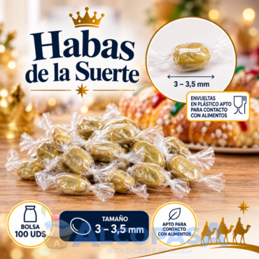 HABAS NATURALES 30-35mm (BOLSA 100Uds)