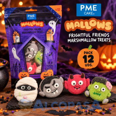 MARSHMALLOW HALLOWEN TREATS PME (BOLSA 12Uds)