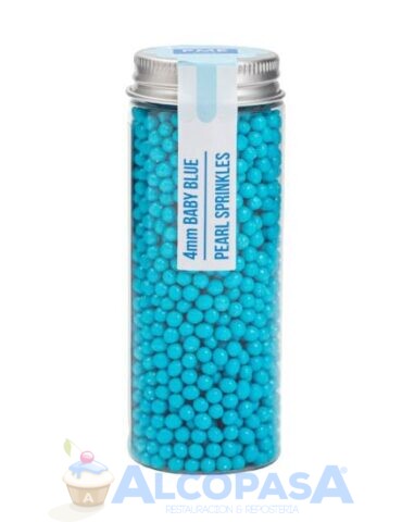 PERLAS - SPRINKLES PME AZUL BEBE 4mm (BOTE 74g)