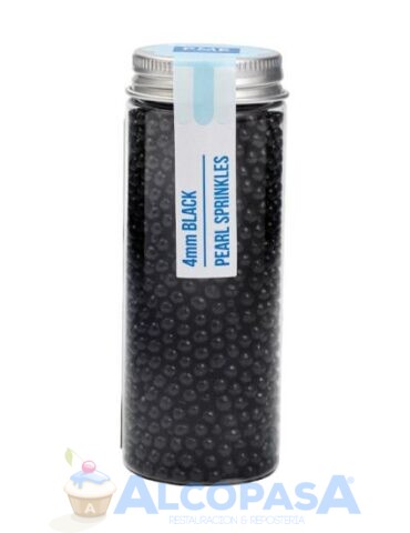 PERLAS - SPRINKLES PME NEGRO 4mm (BOTE 74g)