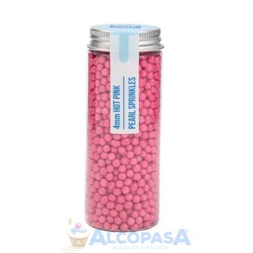 PERLAS - SPRINKLES PME ROSA FUCSIA 4mm (BOTE 74g)
