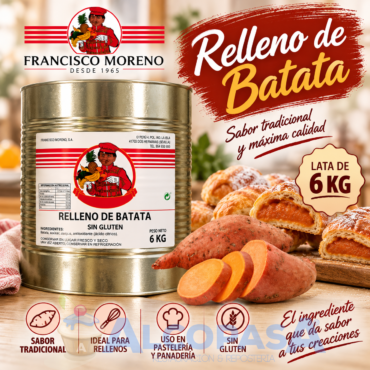 RELLENO DE BATATA (LATA 6 kg)