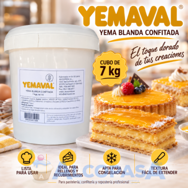 YEMA BLANDA CONFITADA (CUBO 7kg)