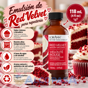 AROMA DE RED VELVET LORANN (BOTE 118ml)