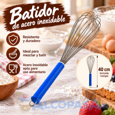 BATIDOR AZUL EXOGLAS 40cm (Ud)