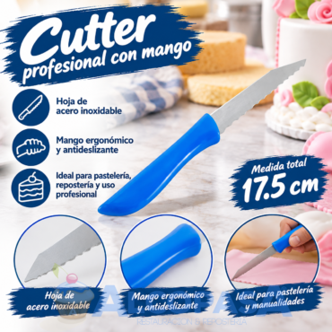 CUTTER 10 CON MANGO (Ud)