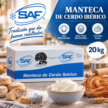 MANTECA DE CERDO "SAF" (CAJA 20Kg)