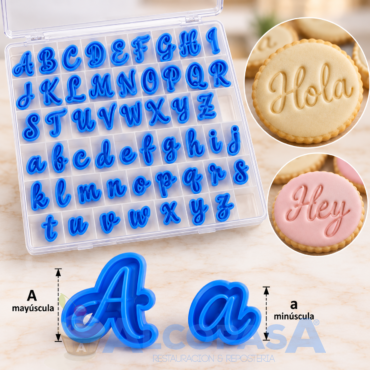 MARCADORES ABECEDARIO Aa (CAJA 52Uds)